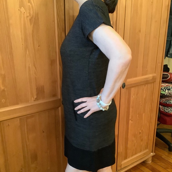 Grey/ Black Pablo Gerard Darel Dress 3/L - Picture 5 of 6